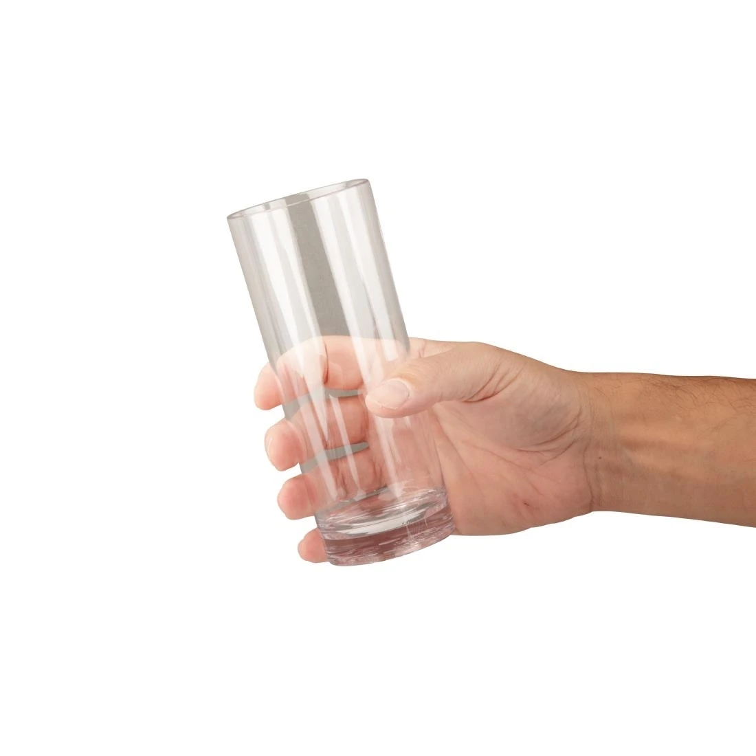 Bormioli Rocco Olympia Kristallon Polycarbonate Hi Ball Glasses Clear - 360ml 12.75oz Clear (Box 6) 4 Bormioli Rocco Olympia Kristallon Polycarbonate Hi Ball Glasses Clear - 360ml 12.75oz Clear (Box 6) - Image 2