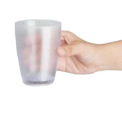 Olympia Kristallon Polycarbonate Pebbled Tumbler - 275ml 9.75oz Clear (Box 6) 10 Olympia Kristallon Polycarbonate Pebbled Tumbler - 275ml 9.75oz Clear (Box 6) -Tableware Series Store DC928 3