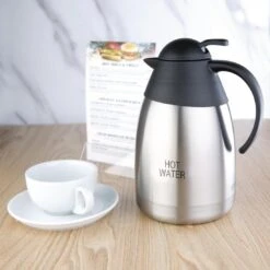 Olympia Vacuum Jug St/St Domed Lid - 1.5Ltr 'TEA' -Tableware Series Store DL160 1