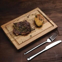 Steak Board Acacia Small - 260x190mm 10.2x7.5" -Tableware Series Store DP138 2