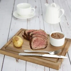 Steak Board Acacia Large - 310x240mm 70mm Recess (12.2"x9.5"2.75" Recess) -Tableware Series Store DP139 2