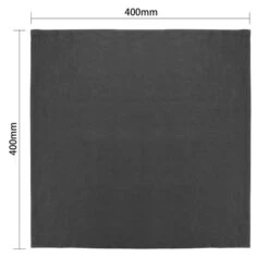 Olympia Linen Table Napkin 400x400mm - Black (Pack Of 12) -Tableware Series Store FW697 1