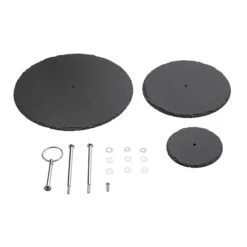 Olympia Slate Etagere - 3 Tier 300mm Dia -Tableware Series Store GF991 2