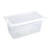 Vogue Polypropylene 1/3 Gastronorm Tray 150mm 5.3Ltr (Box Of 4) -Tableware Series Store GJ520