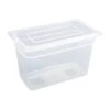Vogue Polypropylene 1/3 Gastronorm Tray 200mm 6.9Ltr (Box Of 4)