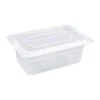 Vogue Polypropylene 1/4 Gastronorm Tray 100mm 2.5Ltr (Box Of 4)