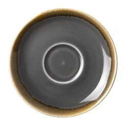 Olympia Kiln Smoke Saucer 140mm (Box Of 6)