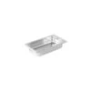 Pujadas 1/3 Size Gastronorm - Perforated Bottom 325x175x100mm - 18/10 Stainless Steel