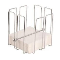 Olympia Wire Napkin Holder For Approx 150 Napkins - 190x190x190mm -Tableware Series Store T763 1