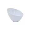 Tuscany Melamine Slant Serving Bowl 200mm - White -Tableware Series Store T9 0120999
