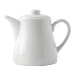 Olympia Whiteware Tea Pot 483ml (Box Of 4)