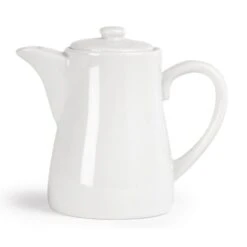 Olympia Whiteware Tea/Coffee Pot 310ml (Box 4)