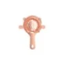 Vogue Zanzi 4 Prong Hawthorn Strainer With Flat HDL - Rose Gold 110mm -Tableware Series Store Z0302