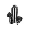 Zanzi Cocktail Set With Shaker - Gun Metal -Tableware Series Store Z9016